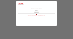 Desktop Screenshot of cimol.com.ar