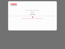 Tablet Screenshot of cimol.com.ar
